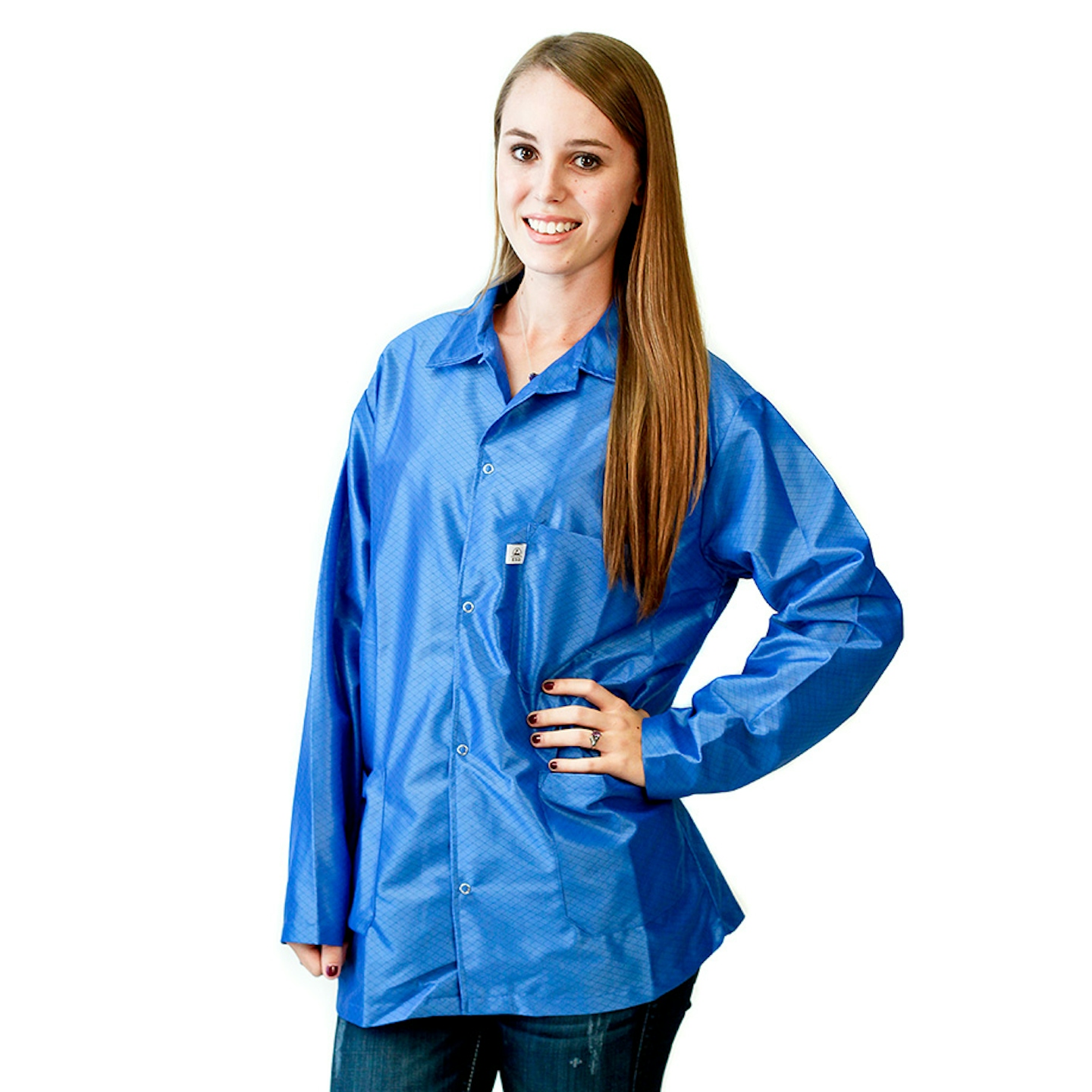 Full Sleeve Knit Cuff ESD Jacket | Anti-Static Lab Barbados | Ubuy